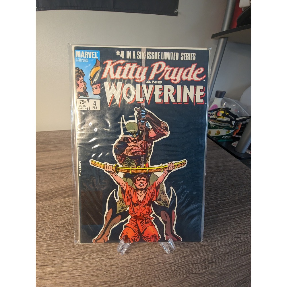 Kitty Pryde and Wolverine #4 Marvel Comics 1984 Six-Issue Limited Series
